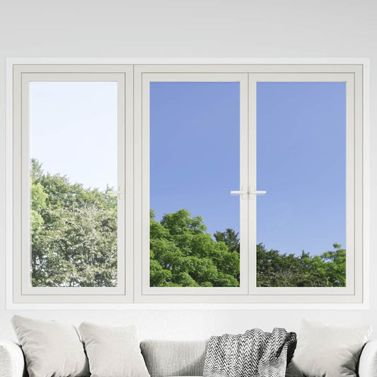 Sonnenschutzfolien 5 Stk. Statisch Reflektierend Silbern PVC