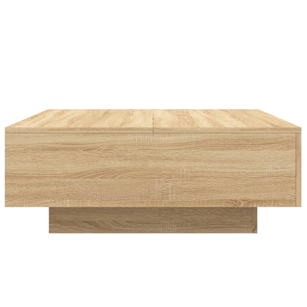 Sofabord Sonoma eg 80x80x31 cm træmateriale