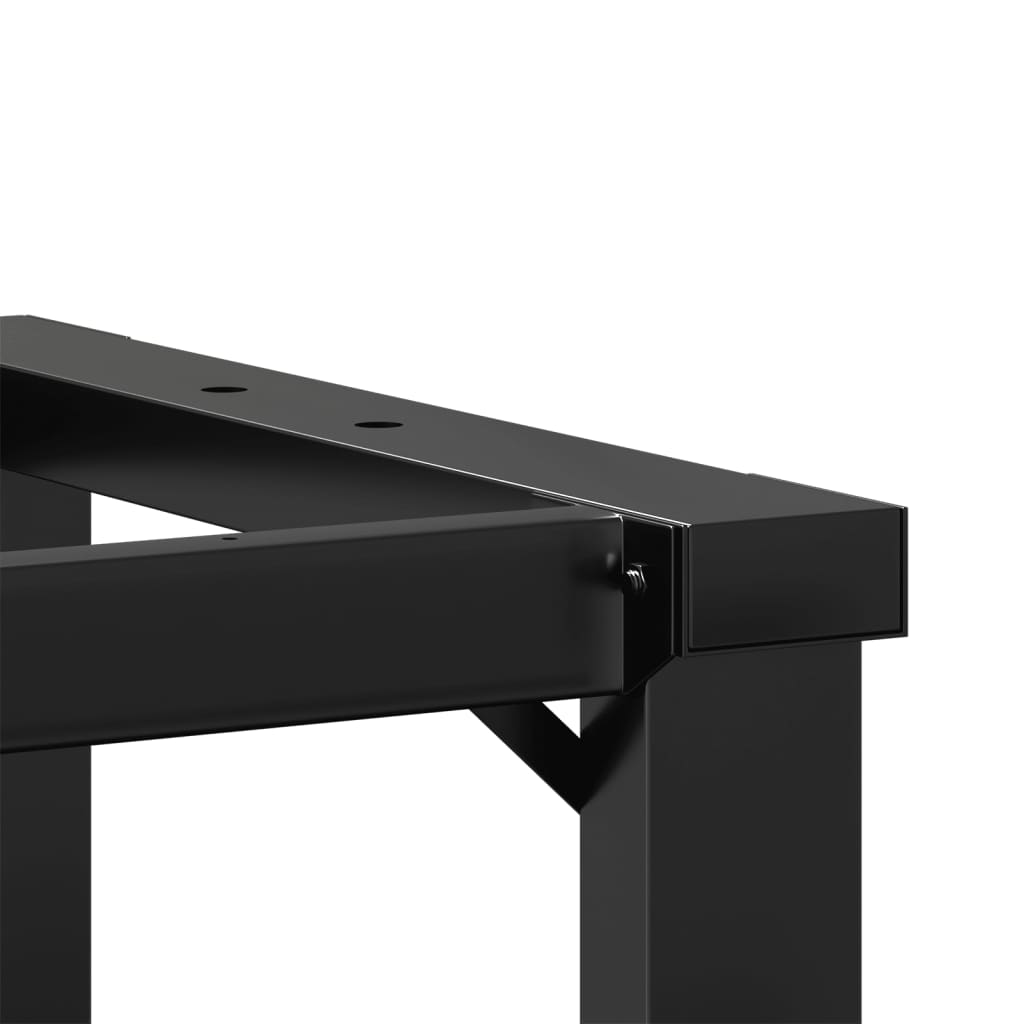 Couchtischbeine O-Gestell 80x40x43 cm Stahl
