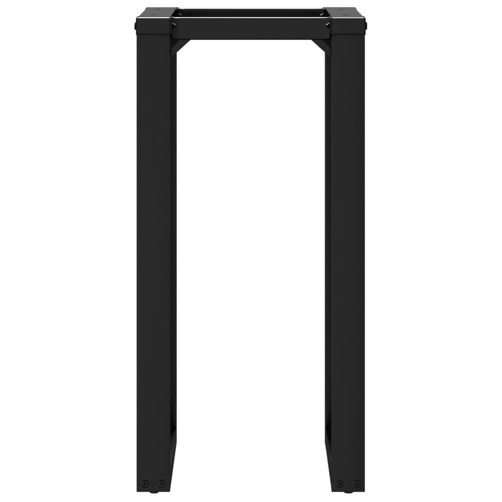 Esstisch-Gestell in O-Form 40x40x73 cm Stahl