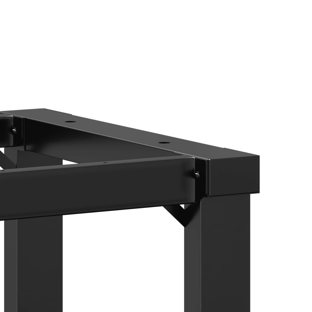 Esstisch-Gestell in O-Form 60x40x73 cm Stahl