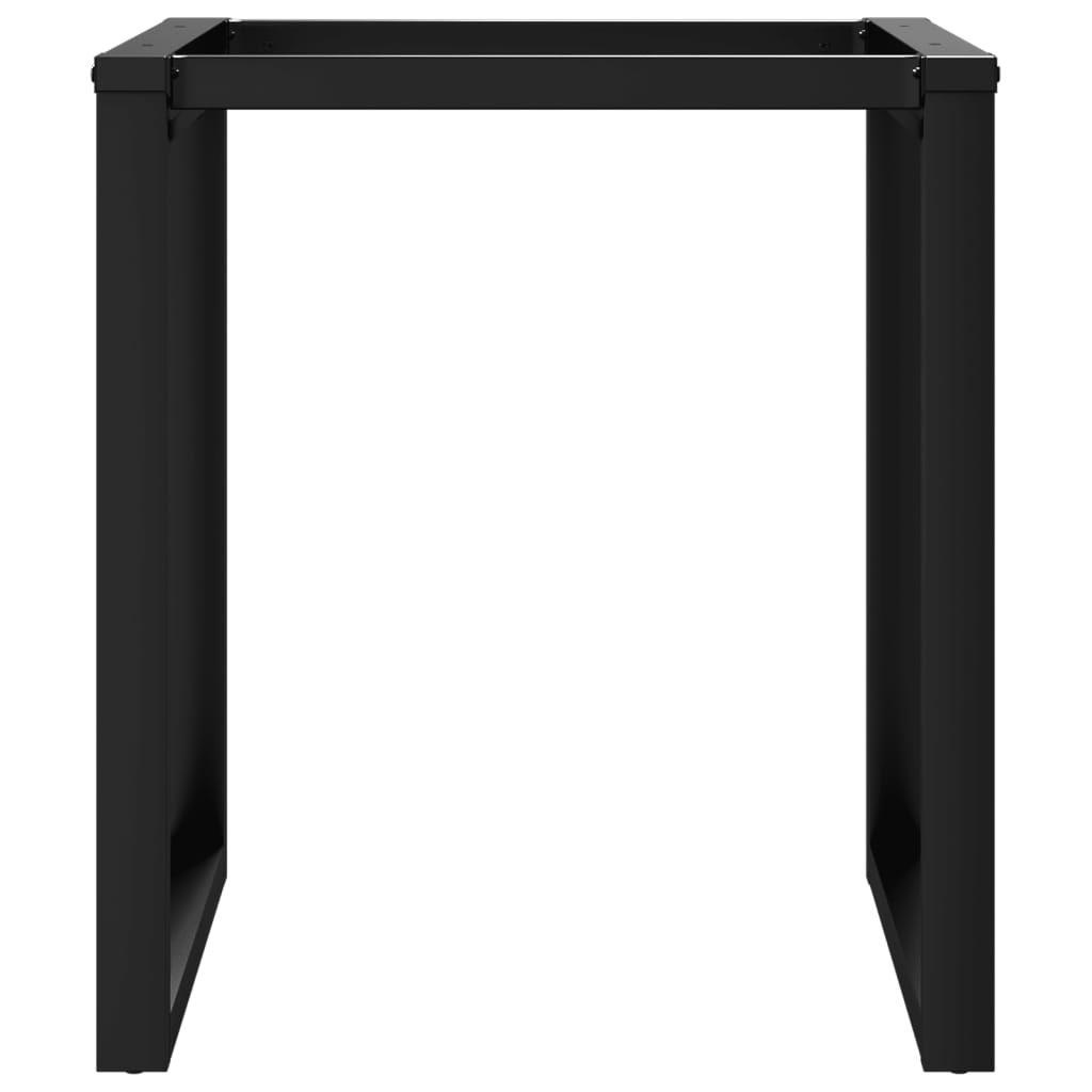Esstisch-Gestell in O-Form 70x70x73 cm Stahl