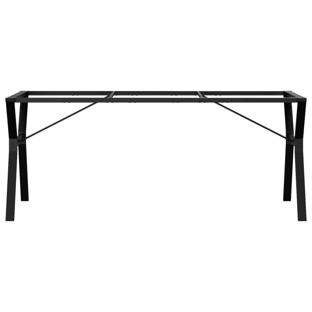 Esstisch-Gestell in Y-Form 180x80x73 cm Stahl