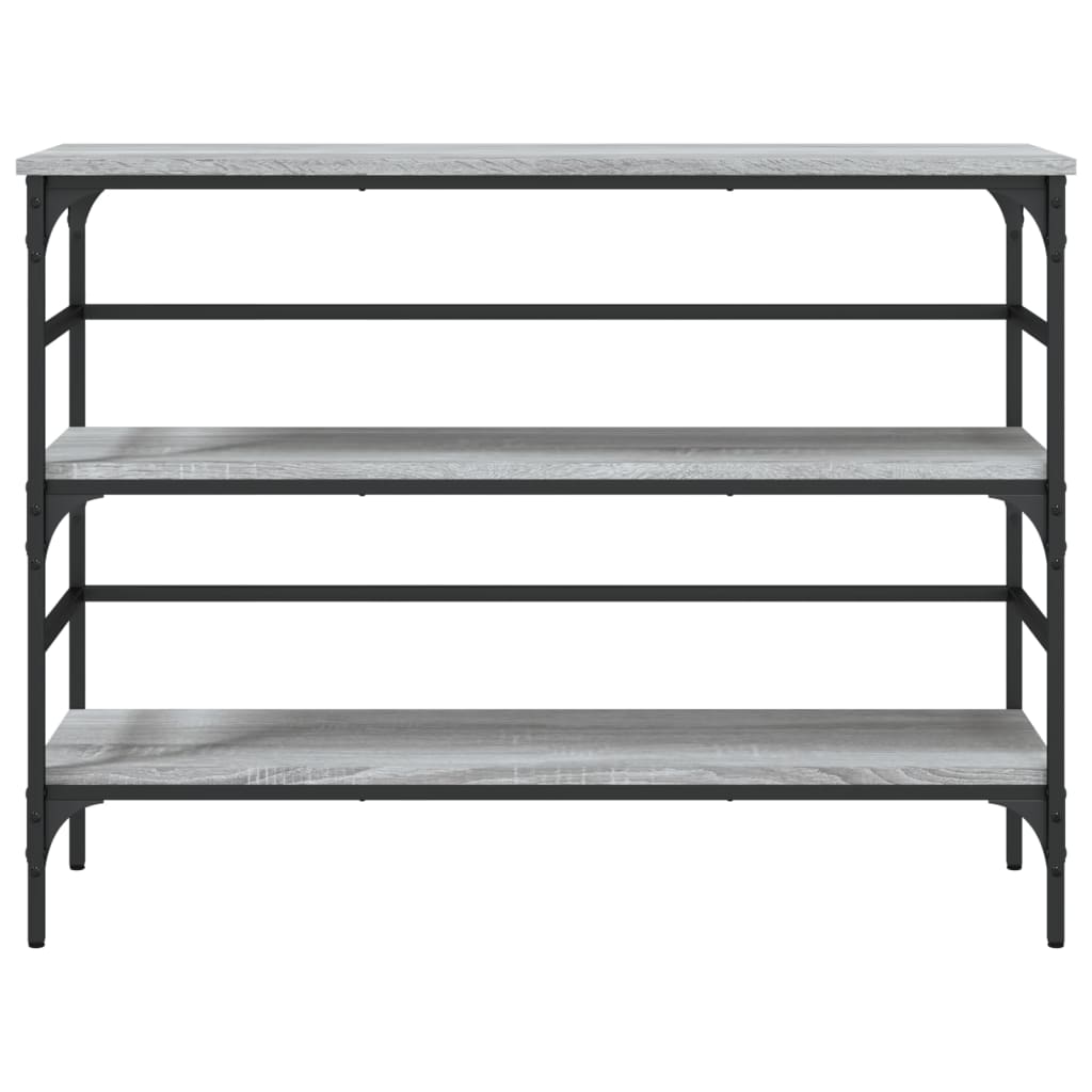Konsolbord Grå Sonoma 100x32x75 cm Træmateriale