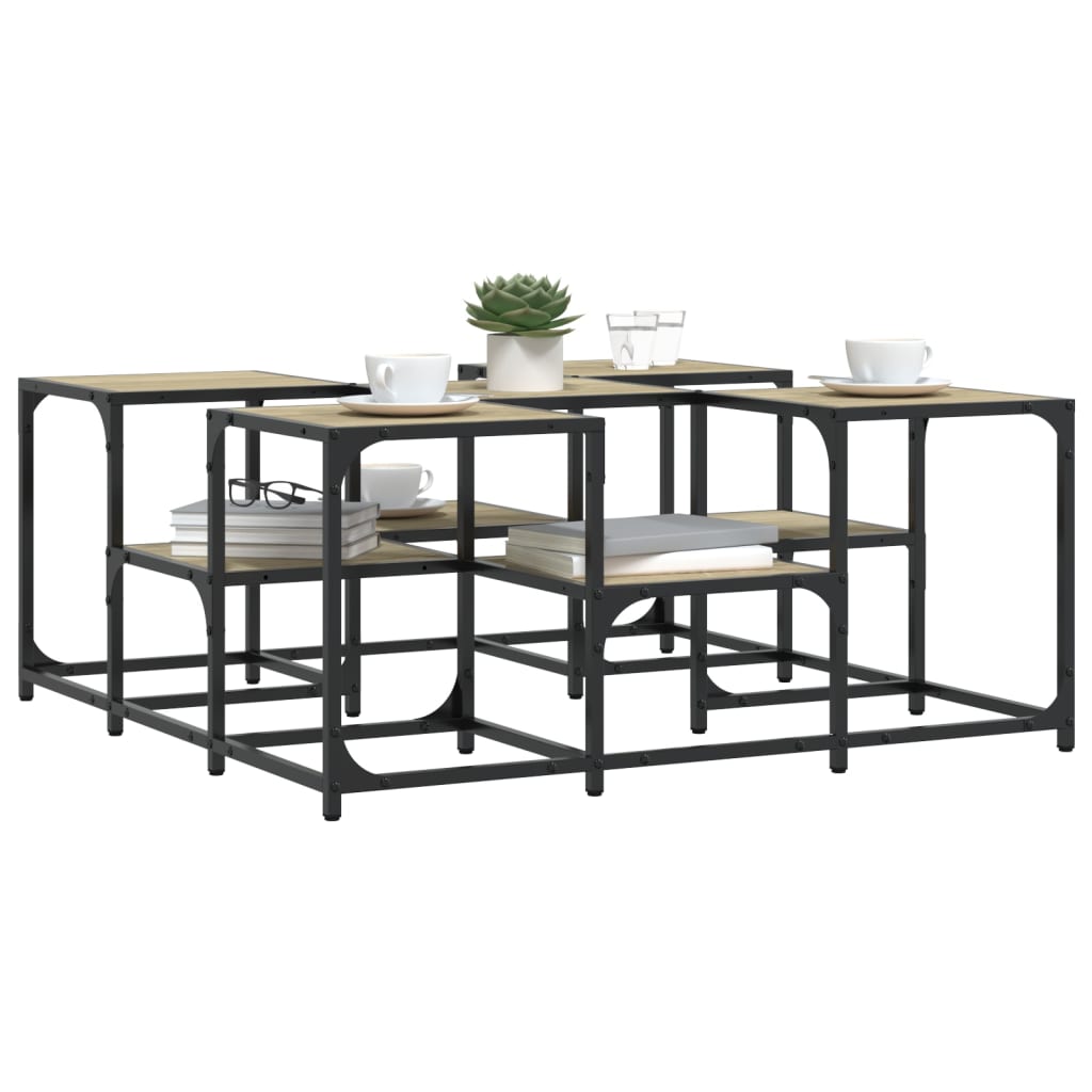 Sofabord Sonoma eg 91x91x40 cm træmateriale