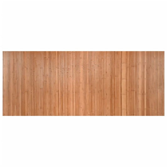 Teppich Rechteckig Natur 80x200 cm Bambus