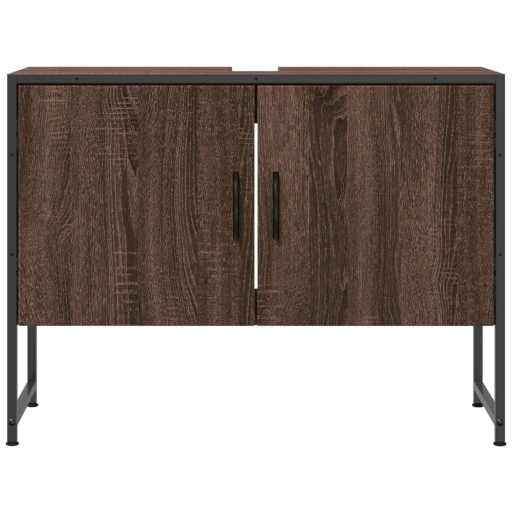 Håndvask Skab Brun Eg Look 80x33x60 cm