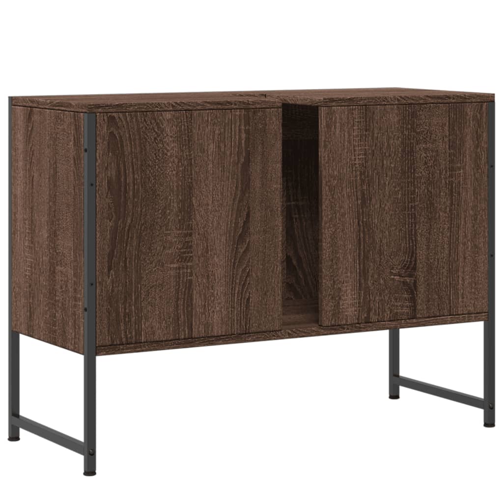Håndvask Skab Brun Eg Look 80x33x60 cm