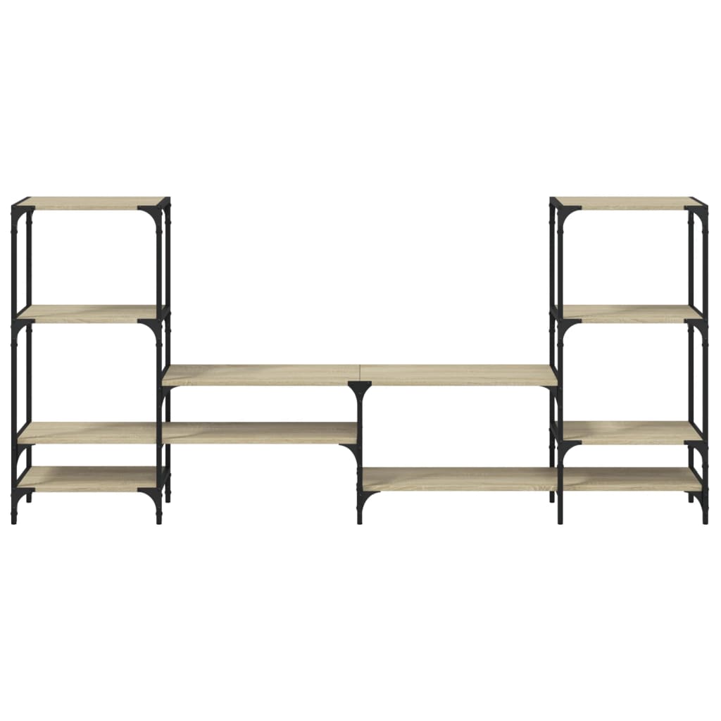 Tv-møbel Sonoma eg 206,5x28,5x95 cm træmateriale