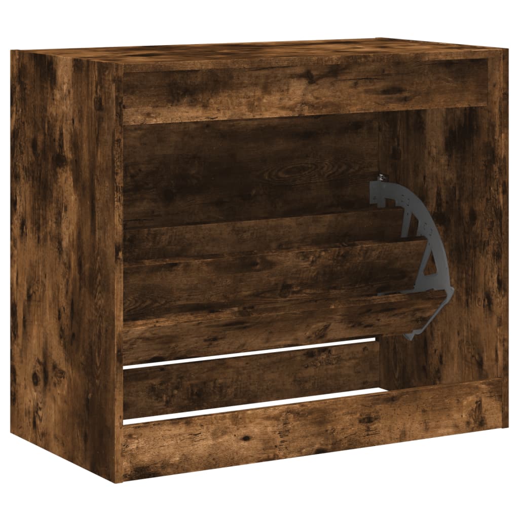 Skoskab Røget Eg 80x42x69 cm Træmateriale