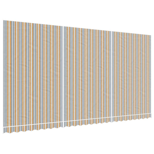 Markisenbespannung Mehrfarbig Gestreift 6x3 m
