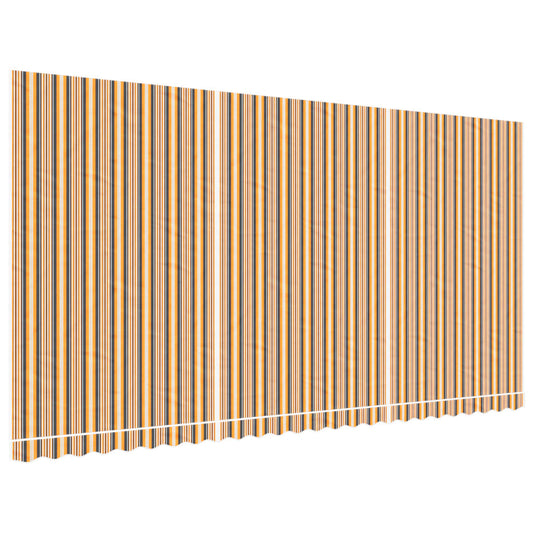 Markisenbespannung Mehrfarbig Gestreift 6x3 m