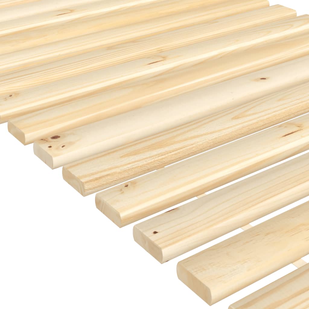 Lamelramme 80x200 cm massiv fyrretræ