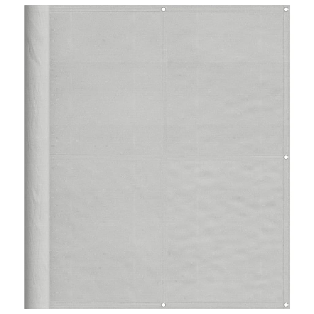 Balkon privatskærm lys grå 120x300 cm 100% polyester Oxford