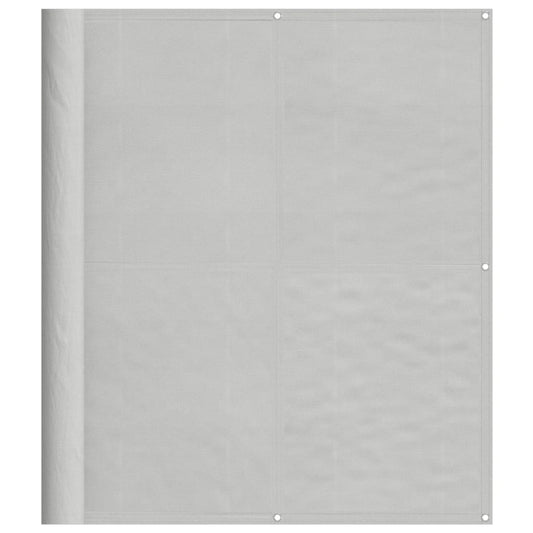Balkon-Sichtschutz Hellgrau 120x300 cm 100 % Polyester-Oxford