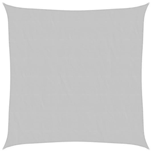 Sonnensegel Hellgrau 3x3 m 100% Polyester Oxford