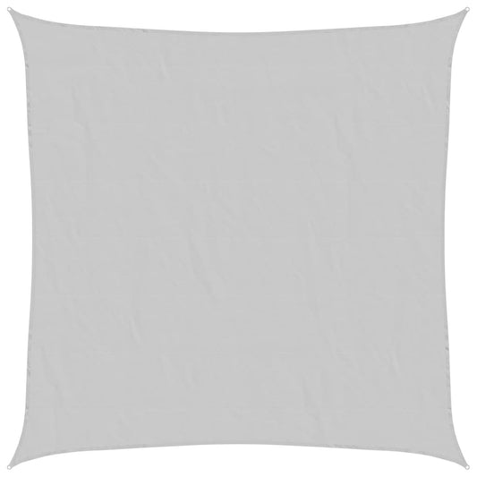Sonnensegel Hellgrau 4x4 m 100% Polyester Oxford