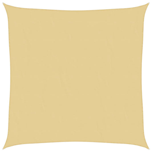Sonnensegel Sandfarbe 4x4 m 100% Polyester Oxford