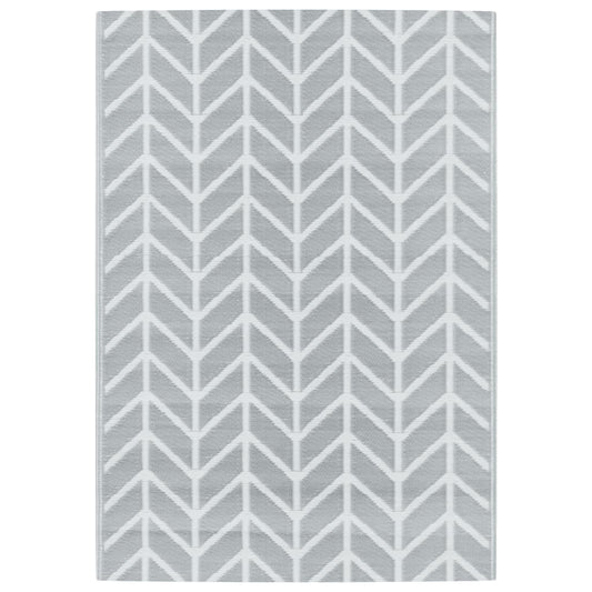 Outdoor-Teppich ARAKIL Grau 140x200 cm PP