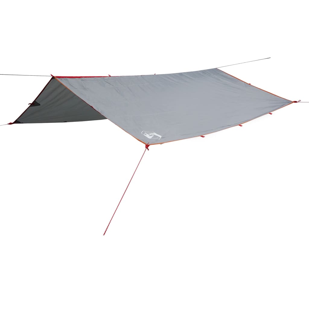 Tarp Grå og Orange 500x294 cm Vandtæt