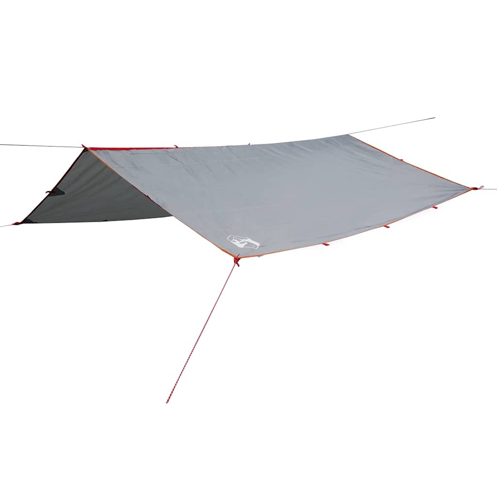 Tarp Grå og Orange 500x294 cm Vandtæt