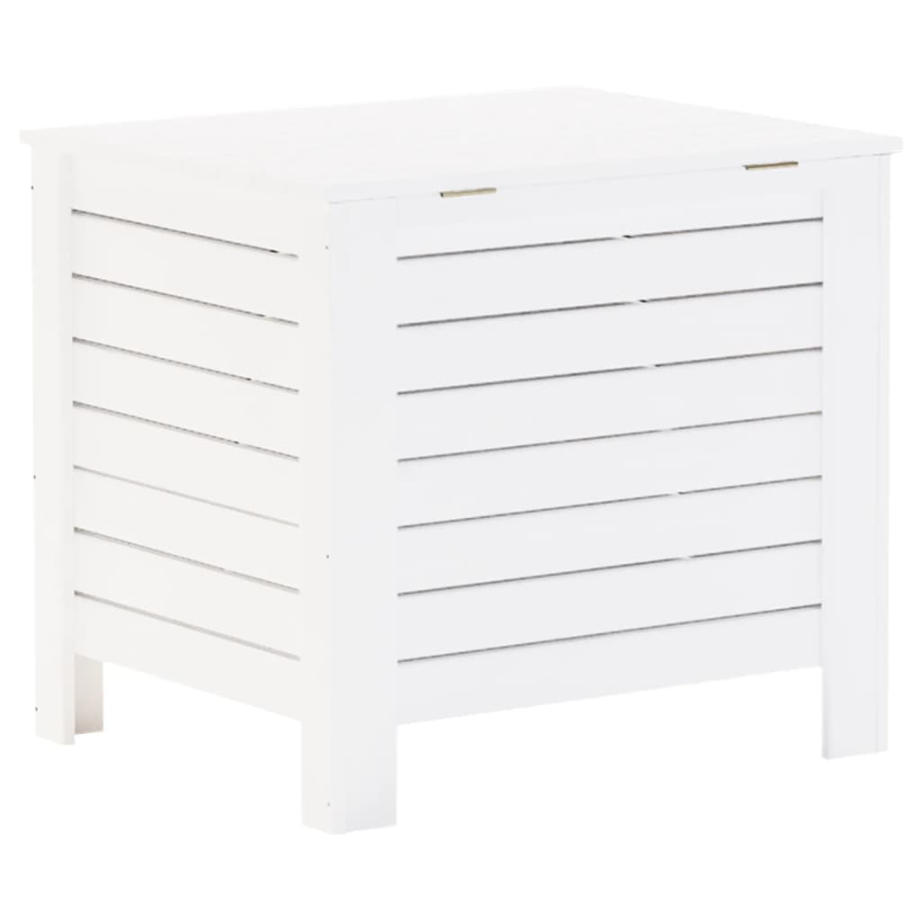 Skrin med låg RANA Hvid 60x49x54 cm massiv fyrretræ