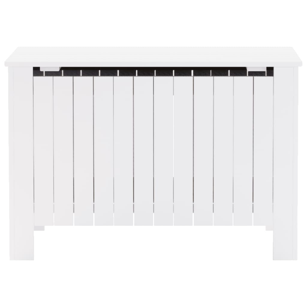 Kommode med låg RANA Hvid 80x49x54 cm massiv fyrretræ