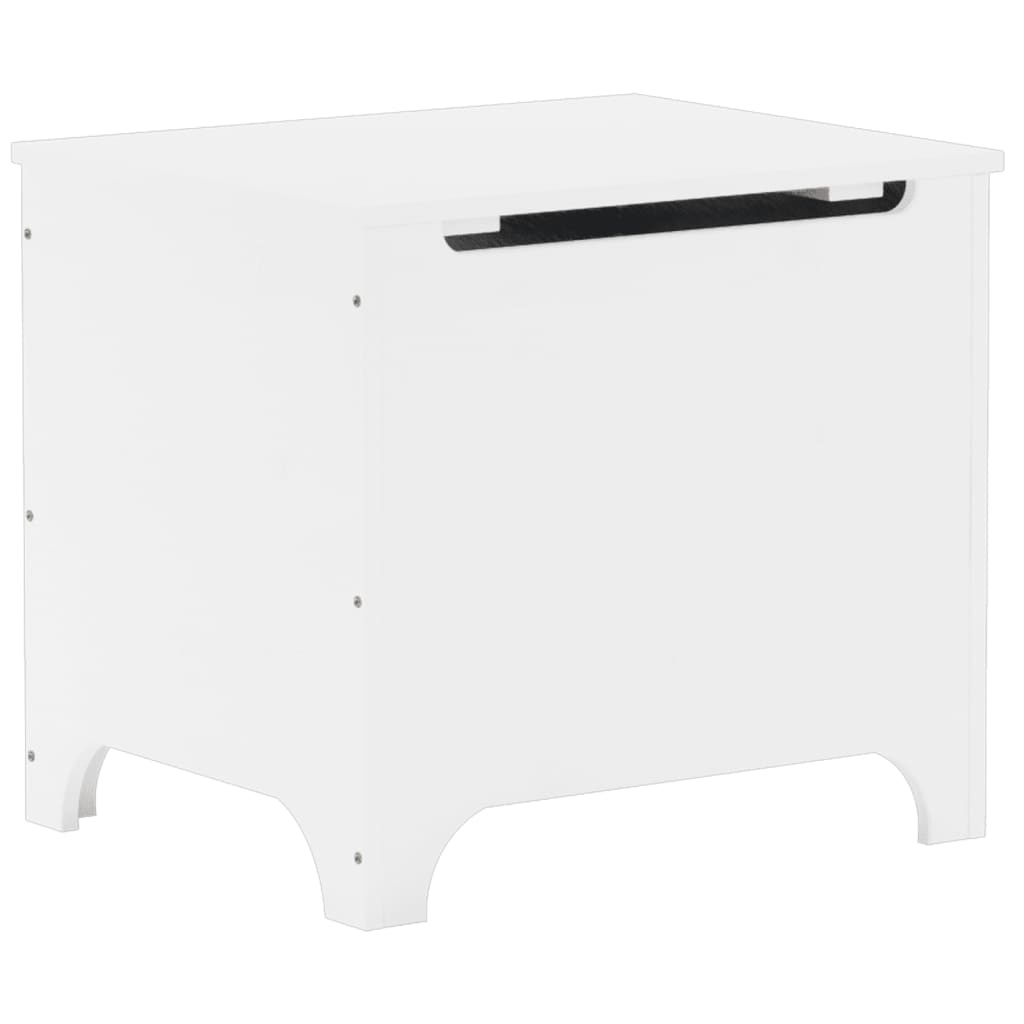 Skrin med låg RANA Hvid 60x49x54 cm massiv fyrretræ
