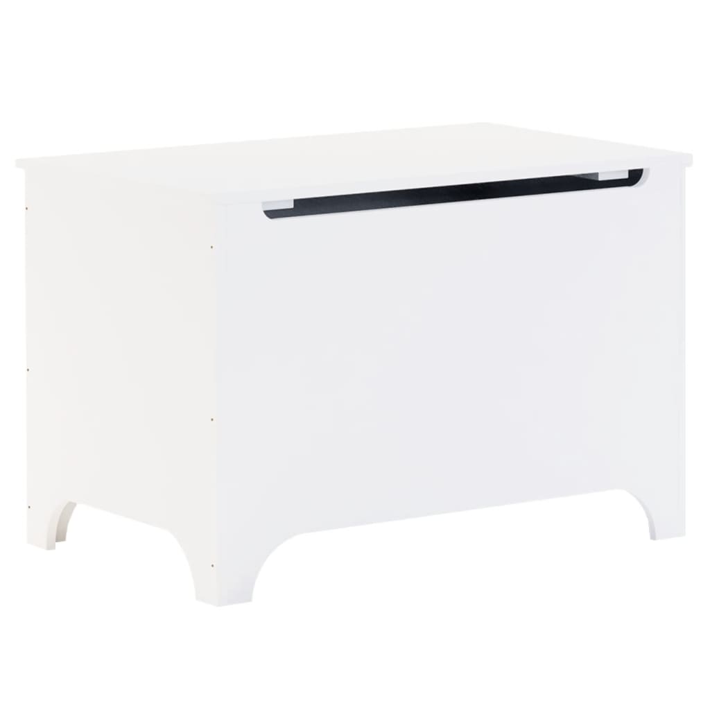 Kommode med låg RANA Hvid 80x49x54 cm massiv fyrretræ
