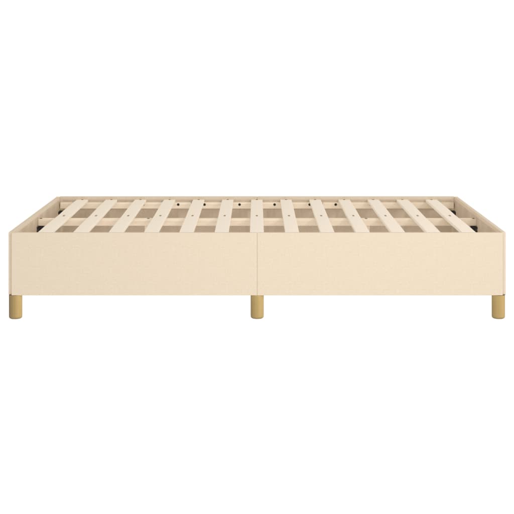Sengeramme uden madrascreme 120x190 cm stof