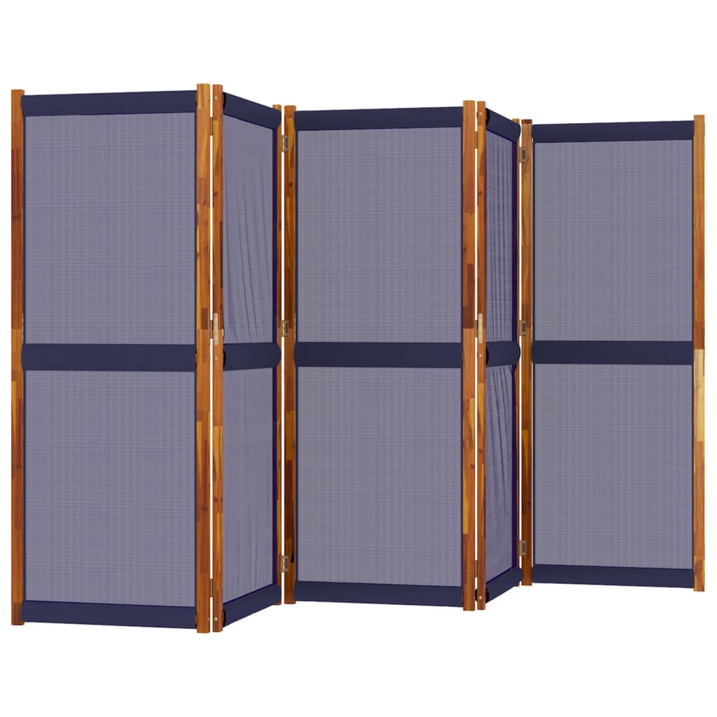 5-delt sæt Skærm Mørkeblå 350x180 cm