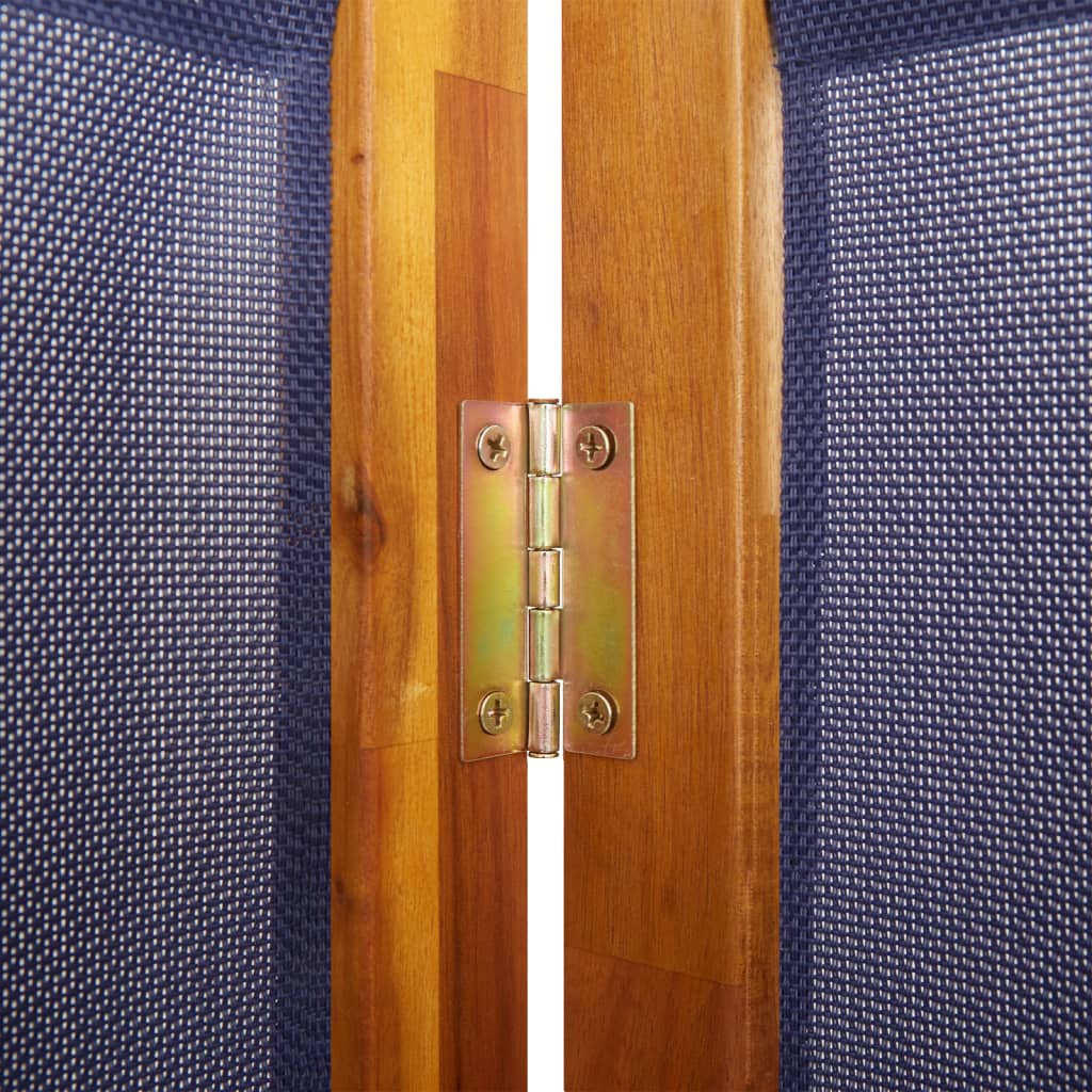 6-delt sæt Skærm Mørkeblå 420x180 cm