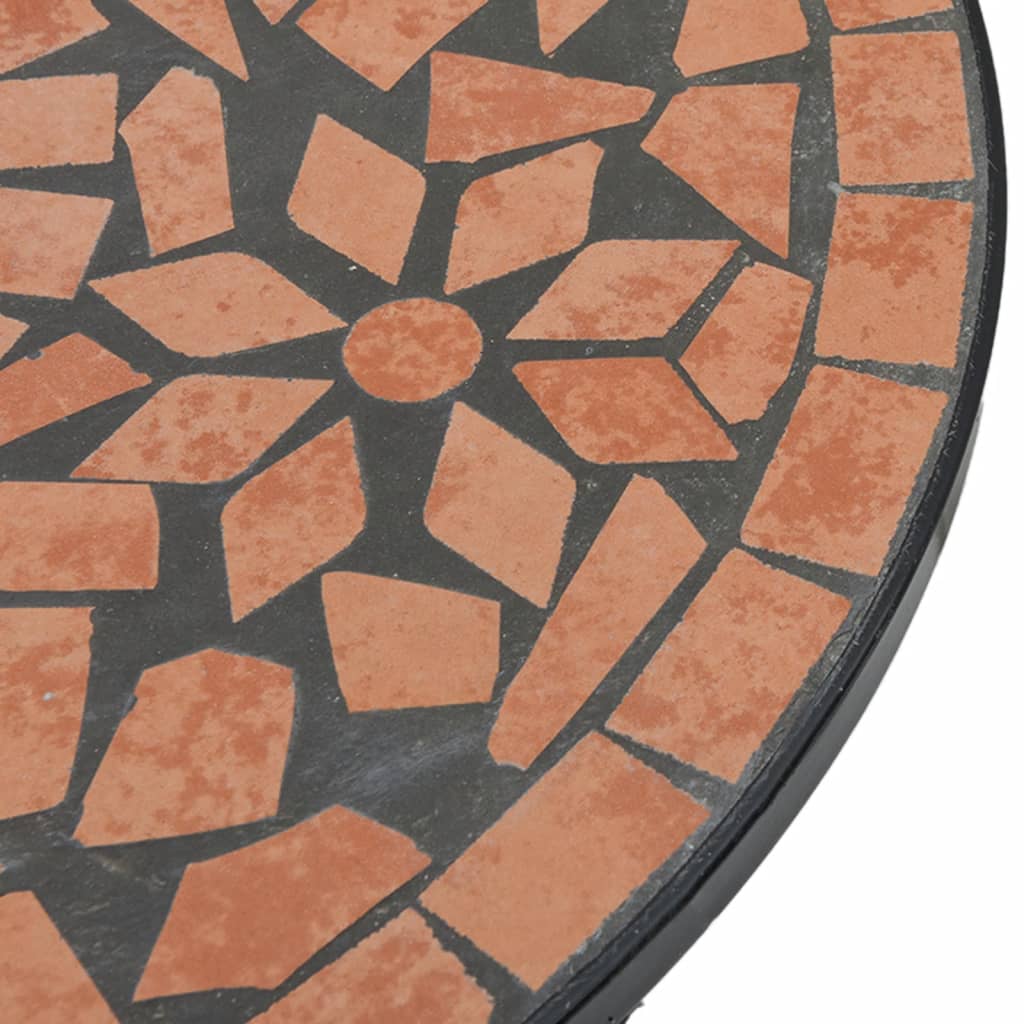 Mosaik Bistro Bord Terracotta Ø50x70 cm Keramik