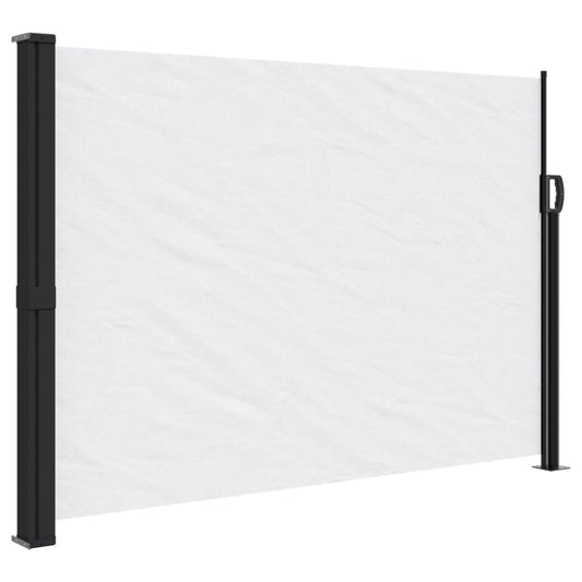 Sidefortelt Udtrækbart Hvid 140x300 cm