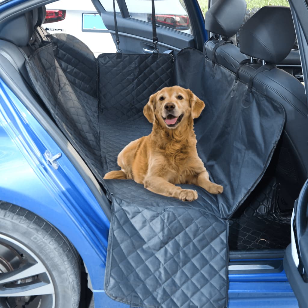 Hunde bilsædebetræk Sort 137x46x50 cm