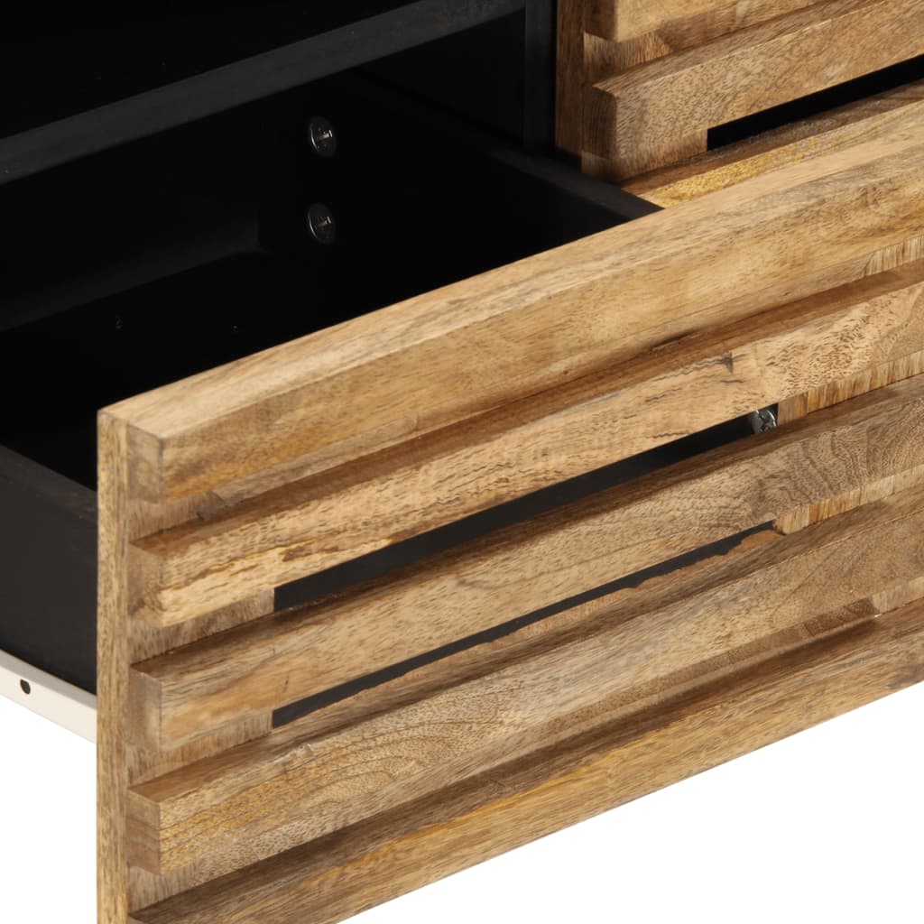 TV-skab 70x34x46 cm Groft massivt mangotræ