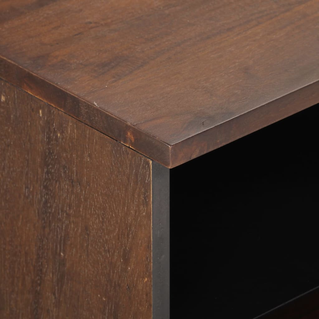TV-skab Brun 70x34x46 cm Massivt mangotræ