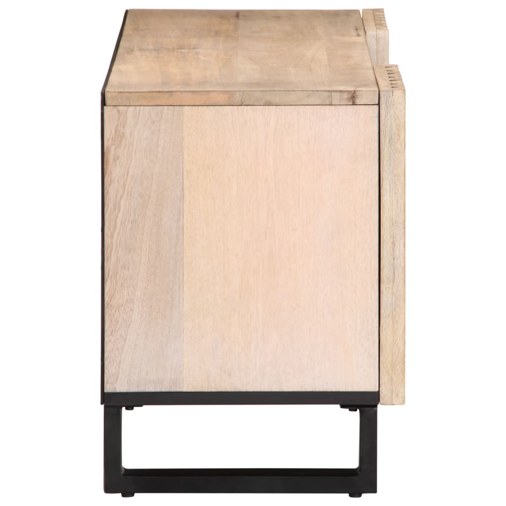 Tv-møbel 100x34x46 cm massivt mangotræ