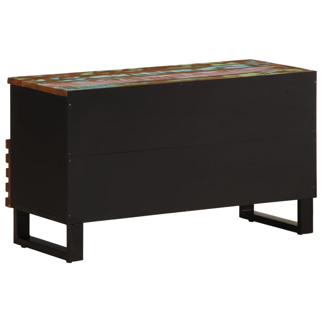 TV-møbel 80x34x46 cm massivt akacietræ