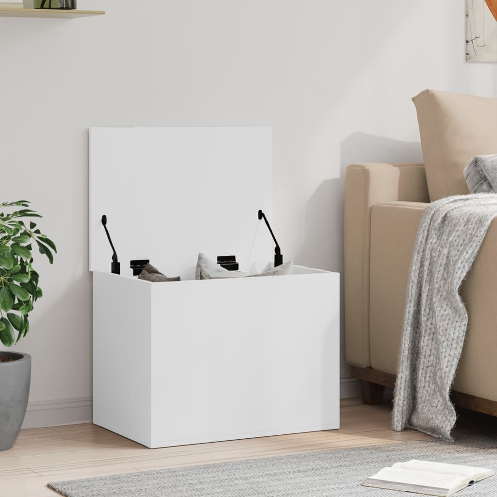Bryst Hvid 60x42x46 cm Træmateriale