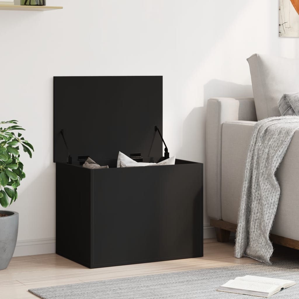 Bryst Sort 60x42x46 cm Træmateriale