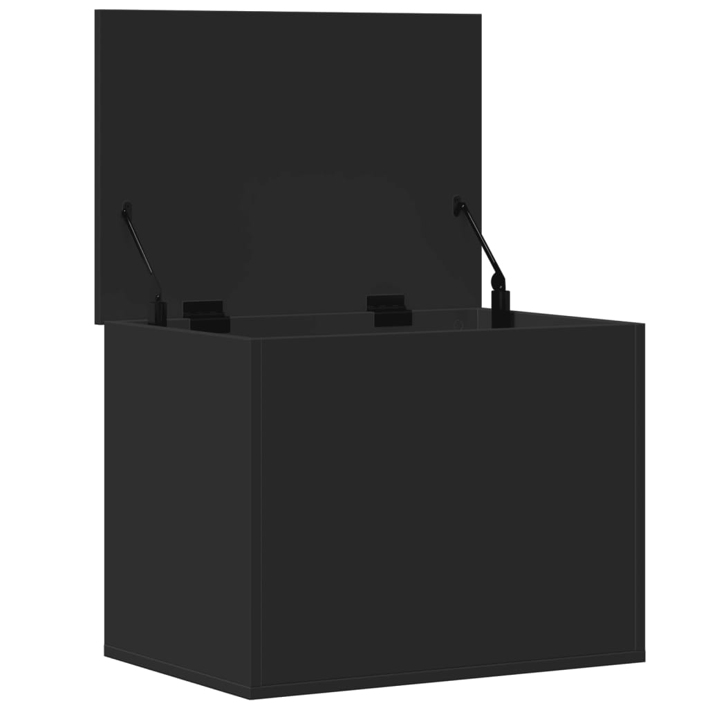 Bryst Sort 60x42x46 cm Træmateriale