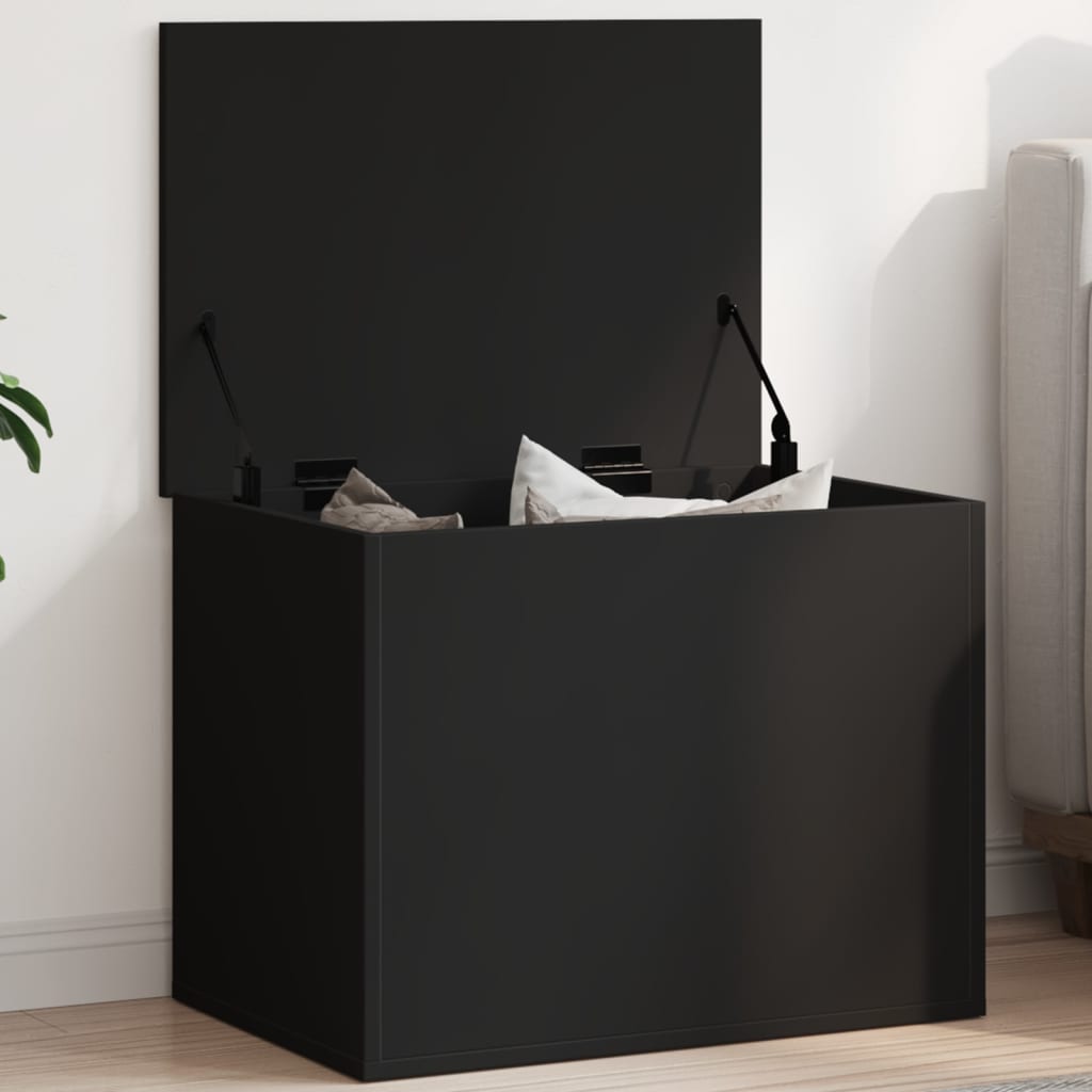 Bryst Sort 60x42x46 cm Træmateriale