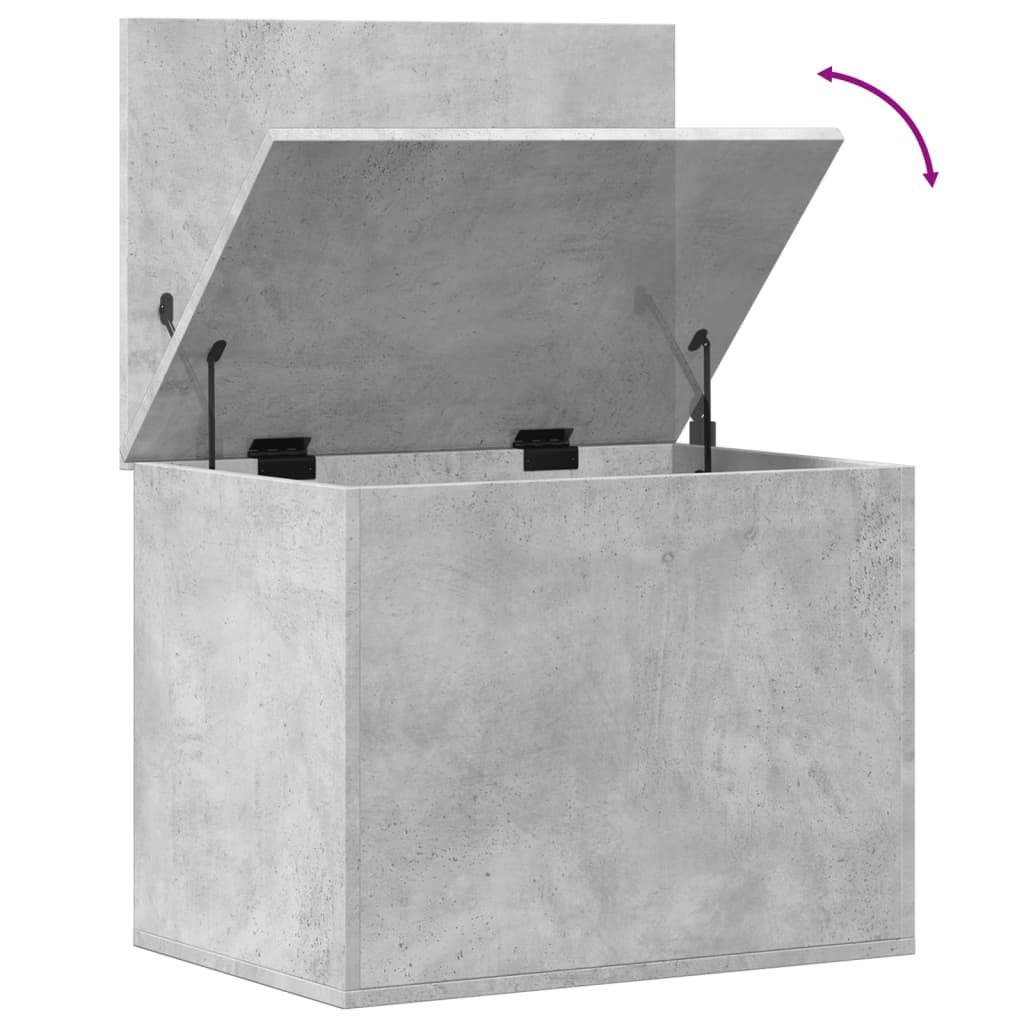 Bryst Beton Grå 60x42x46 cm Træmateriale