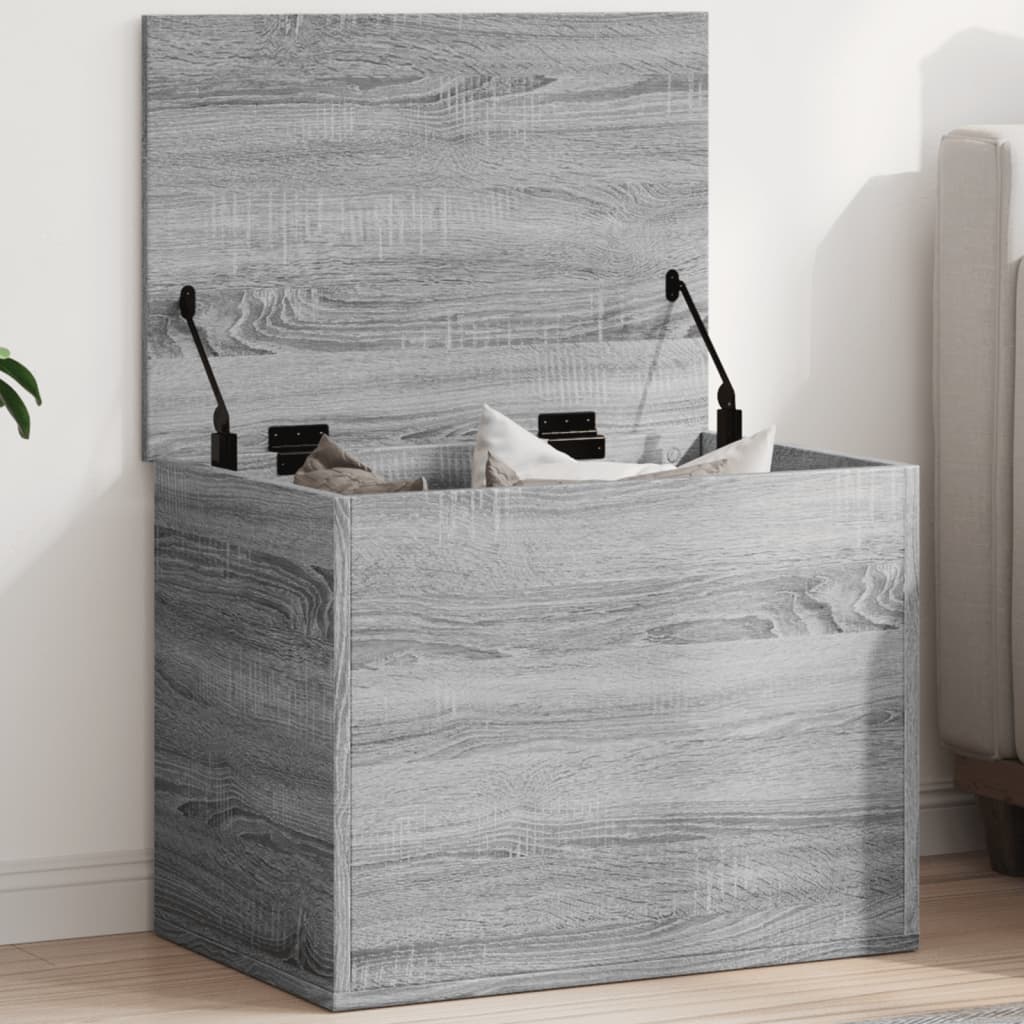 Bryst Grå Sonoma 60x42x46 cm Træmateriale