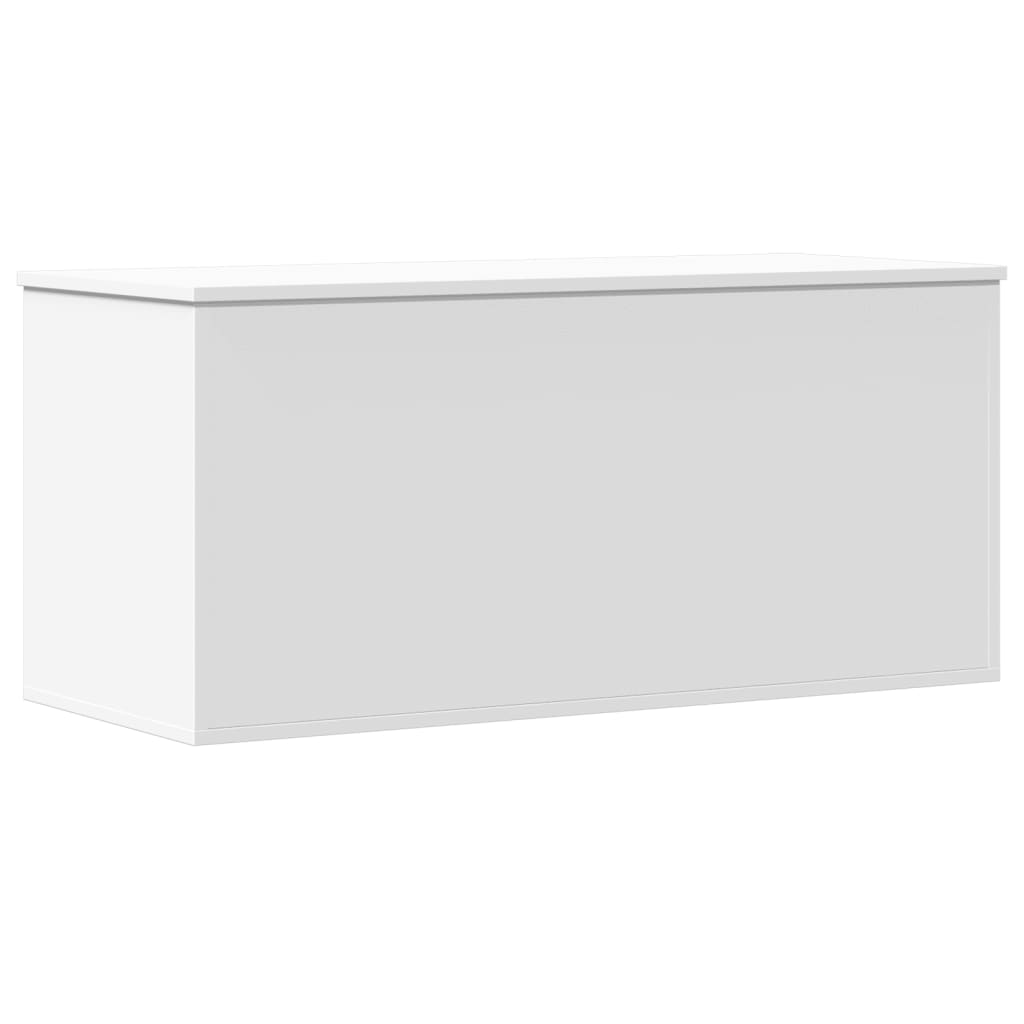 Bryst Hvid 100x42x46 cm Træmateriale