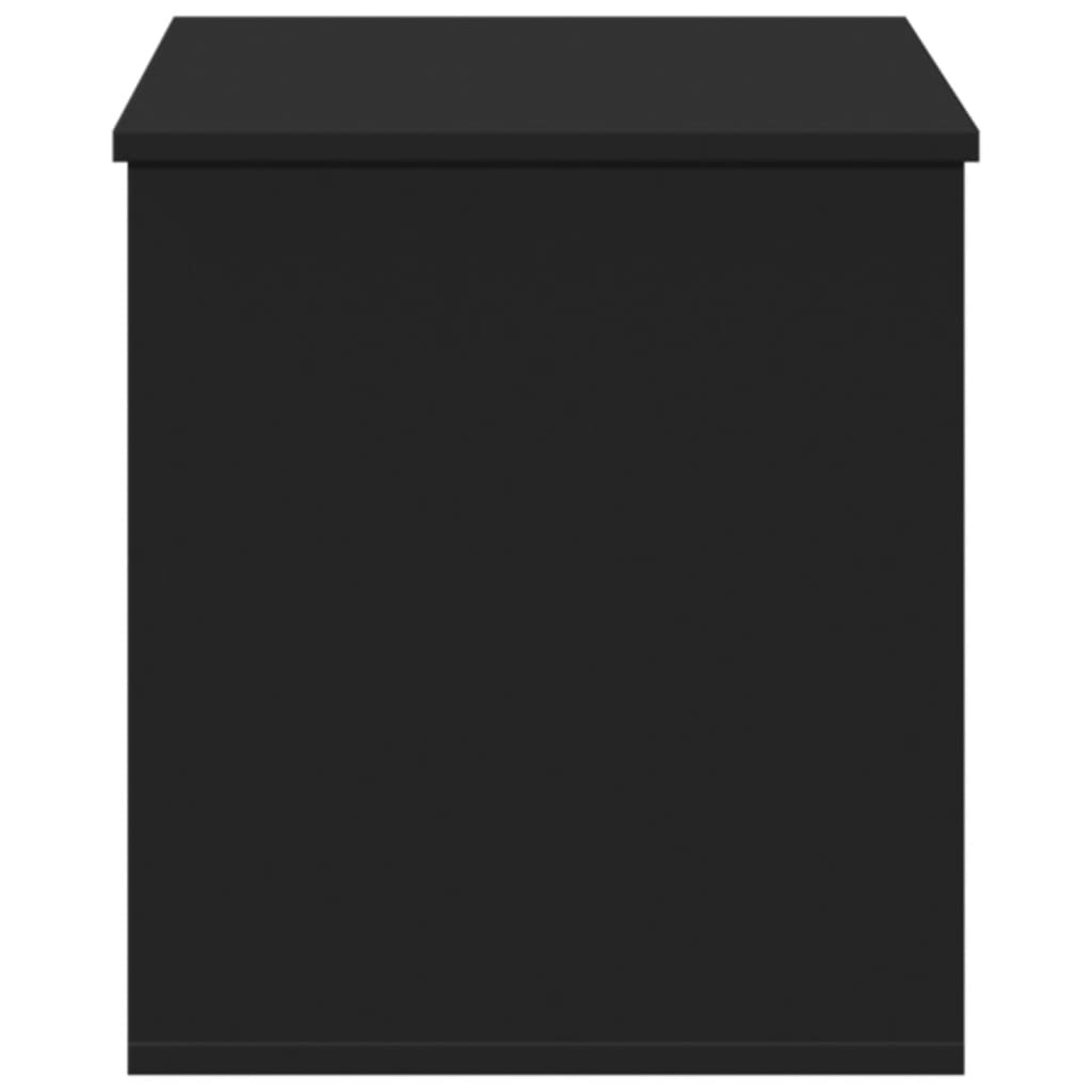 Bryst Sort 100x42x46 cm Træmateriale