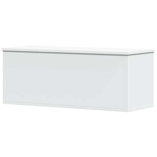 Truhe Weiß 90x35x35 cm Holzwerkstoff