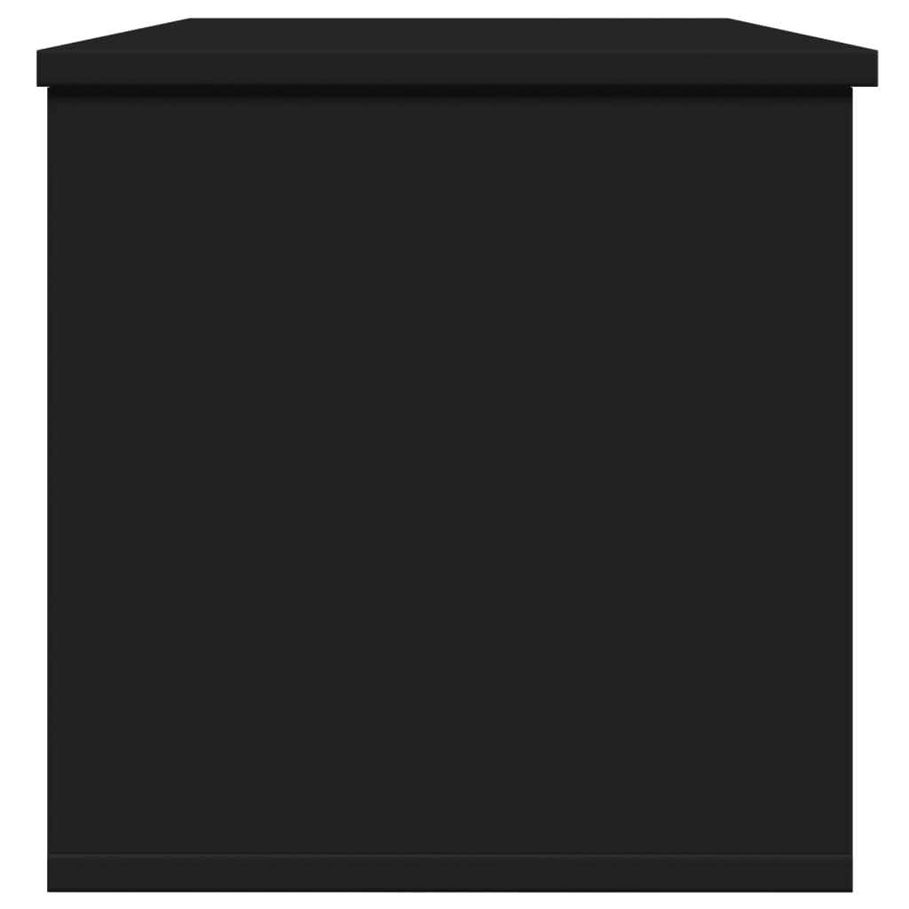 Bryst Sort 102x35x35 cm Træmateriale