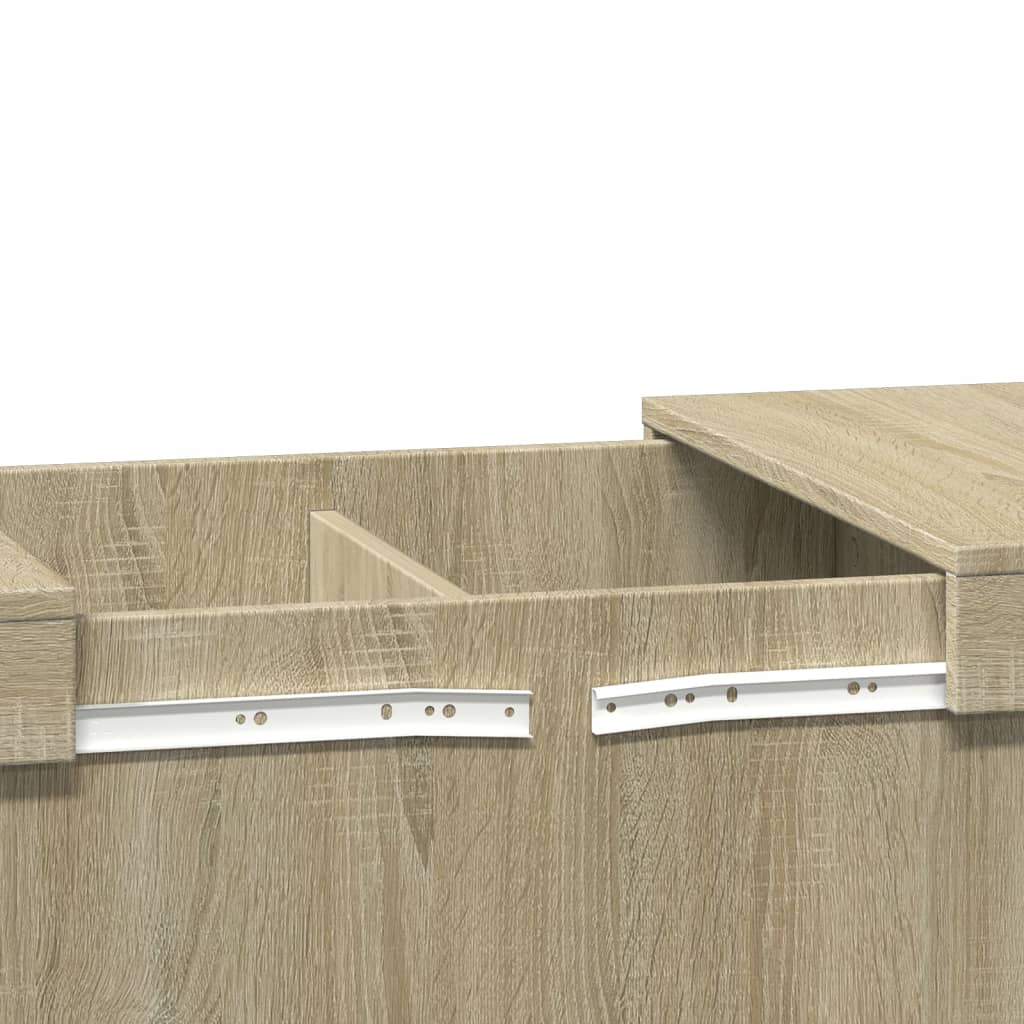 Sofabord Sonoma eg 80x55x40 cm træmateriale